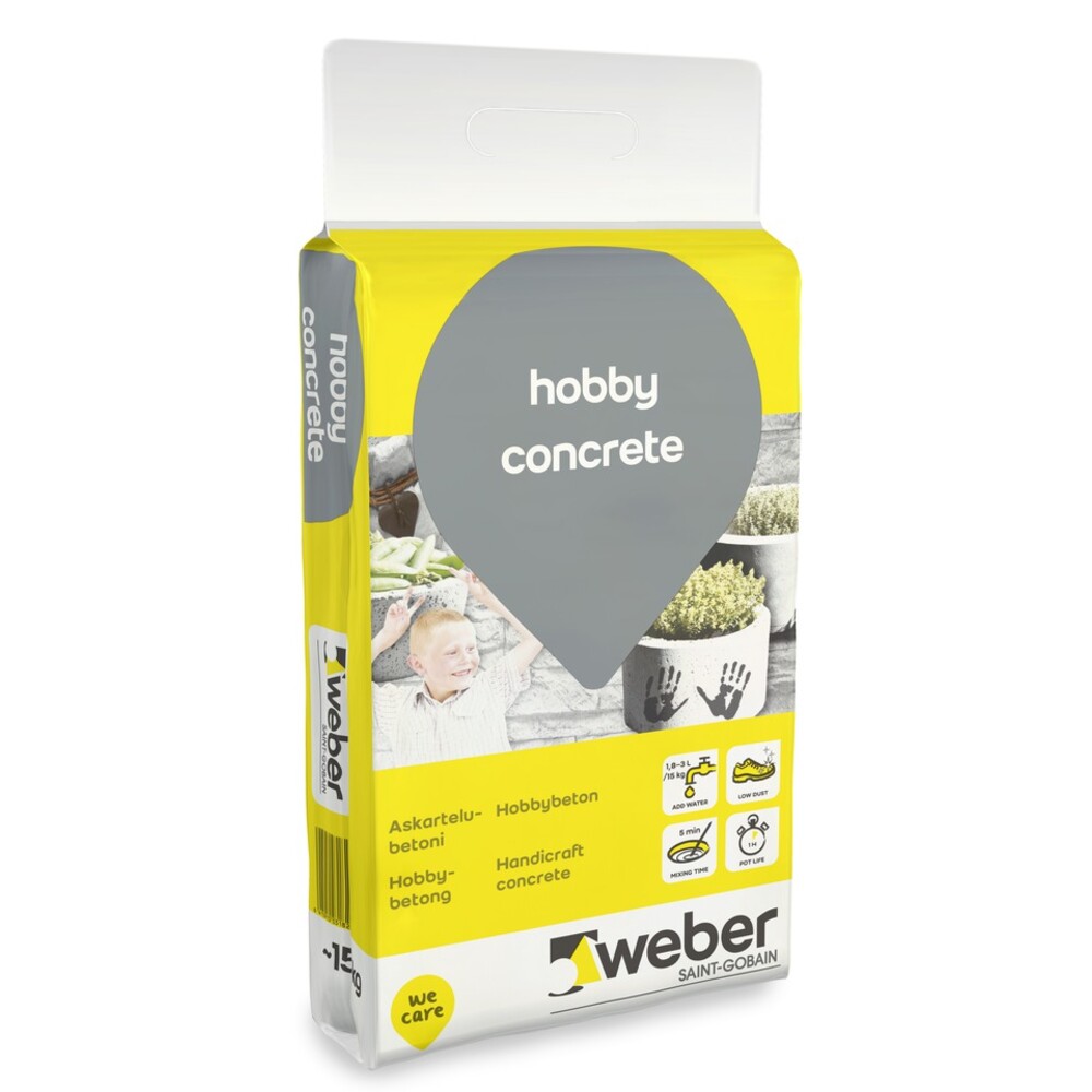weber hobby concrete Askartelubetoni