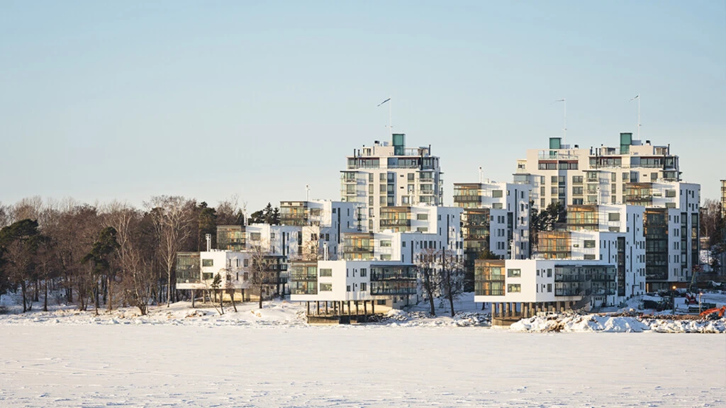 Kahi Facade -julkisivua Lauttasaaressa