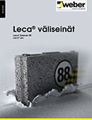 4-20 Leca®-väliseinät - Ratkaisuesite 4-20 Leca®-väliseinät - Ratkaisuesite