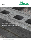 Leca®-harkot | Talonrakentaminen - Perustusratkaisut (1.6.2022) Leca®-harkot | Talonrakentaminen - Perustusratkaisut