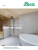 Leca®-harkot | Talonrakentaminen - Leca®-väliseinät (1.9.2022) Leca®-harkot | Talonrakentaminen - Leca®-väliseinät