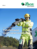 Puhallettavan Leca®-soran asennus (1.1.2023) Puhallettavan Leca®-soran asennus