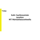 Työvideo: Kahi harkkoseinän tasoitus MT-märkätilatasoitteella Thumbnail
