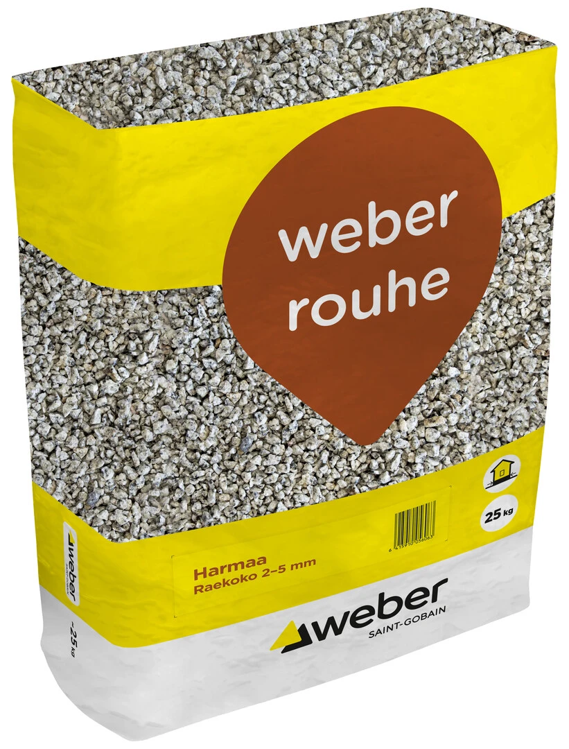 weber Rouhe, 25 kg:n säkki